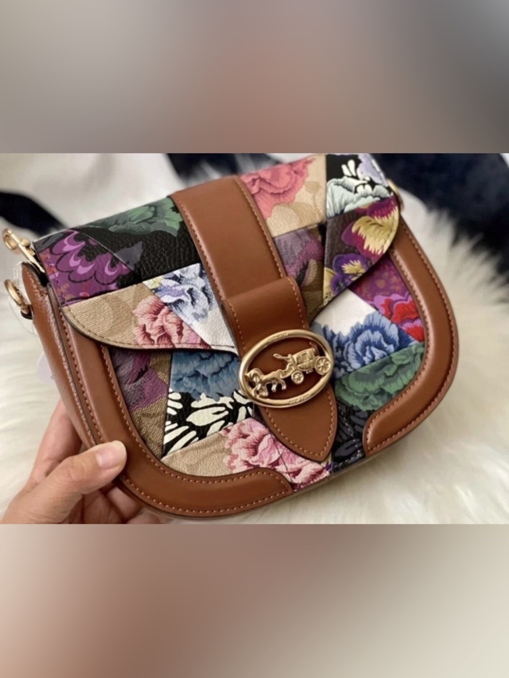 Coach Parker 18 Patchwork Crossbody ✨